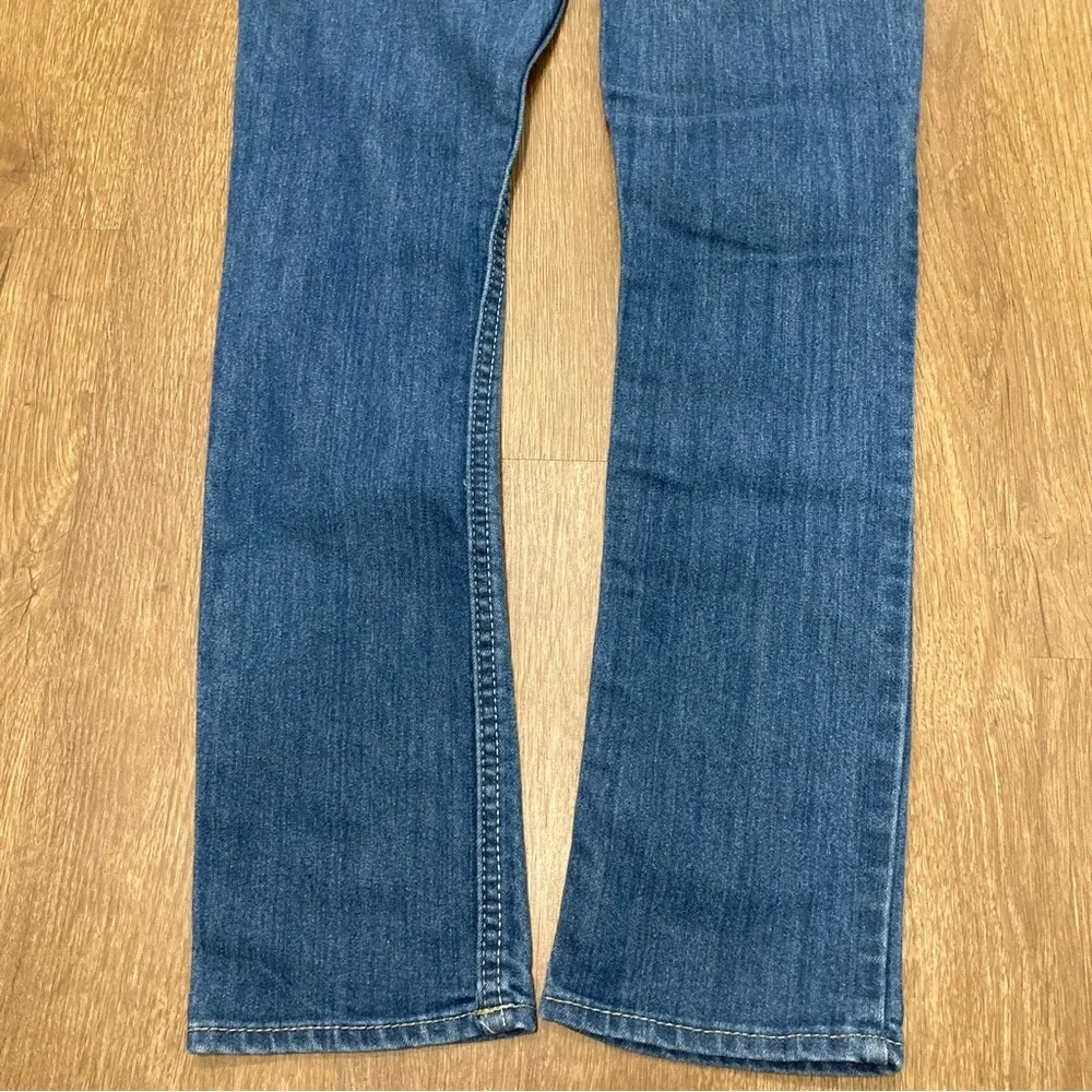 Girls Size 12 Levi’s 711 Skinny Red Tab Blue Jeans